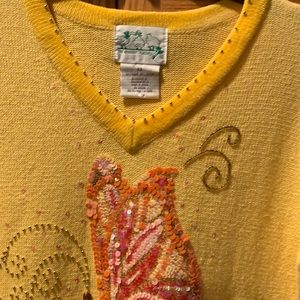 Quacker Factory XS with Embellished Butterfly